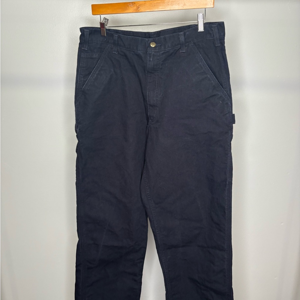 Men's Black Cargo Pants with Utility Pockets